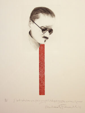 Michael Farrell - Untitled (Red Tie)