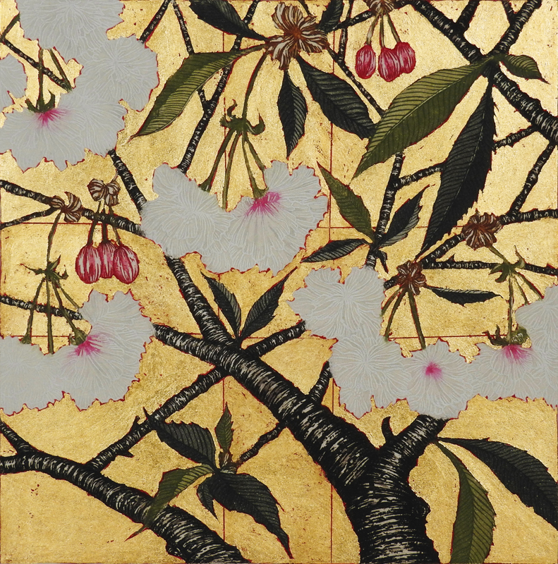 Cherry Blossom with Gold Leaf [SOLD OUT]