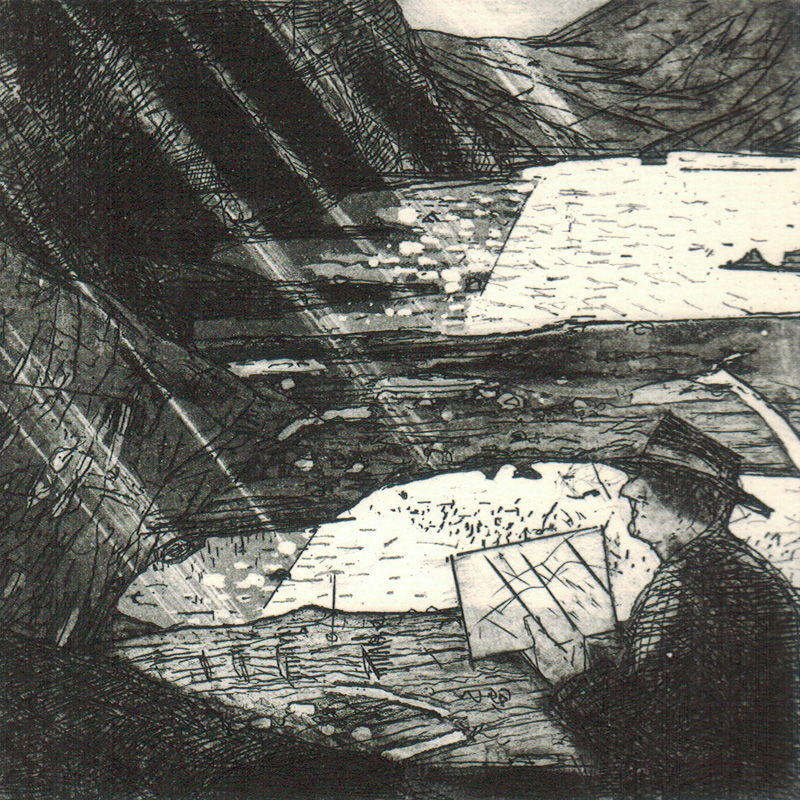 Artists Drawing a Landscape