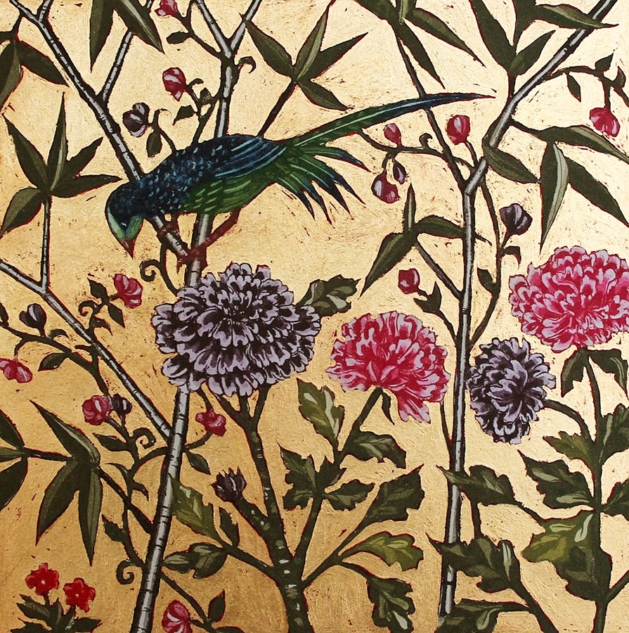 Jean Bardon - Bird and Flower