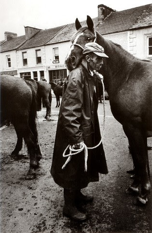 Markéta Luskačová - Man with the Horse, West of Ireland, 1973