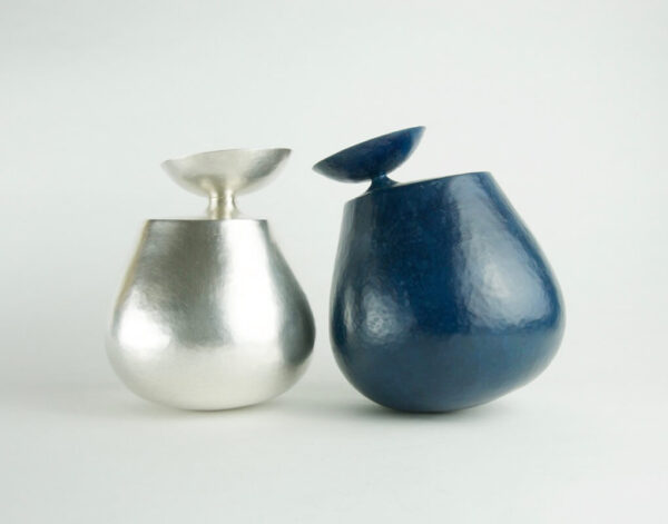 Cecilia Moore - Silver and Blue Wah