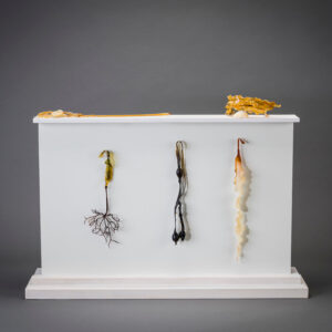 Andrea Spencer, Flotsam and Jetsam, Lamped worked Glass, 150h x 600w cm, 2022 image by: The Studio David Pauley